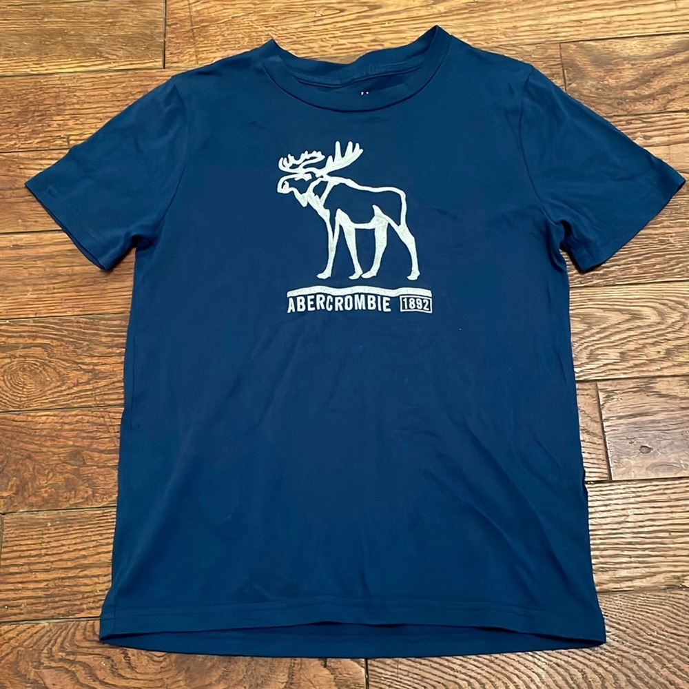 Abercrombie kids blue t shirt